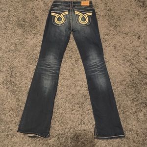 Big Star slim boot Jean size 25 Reg